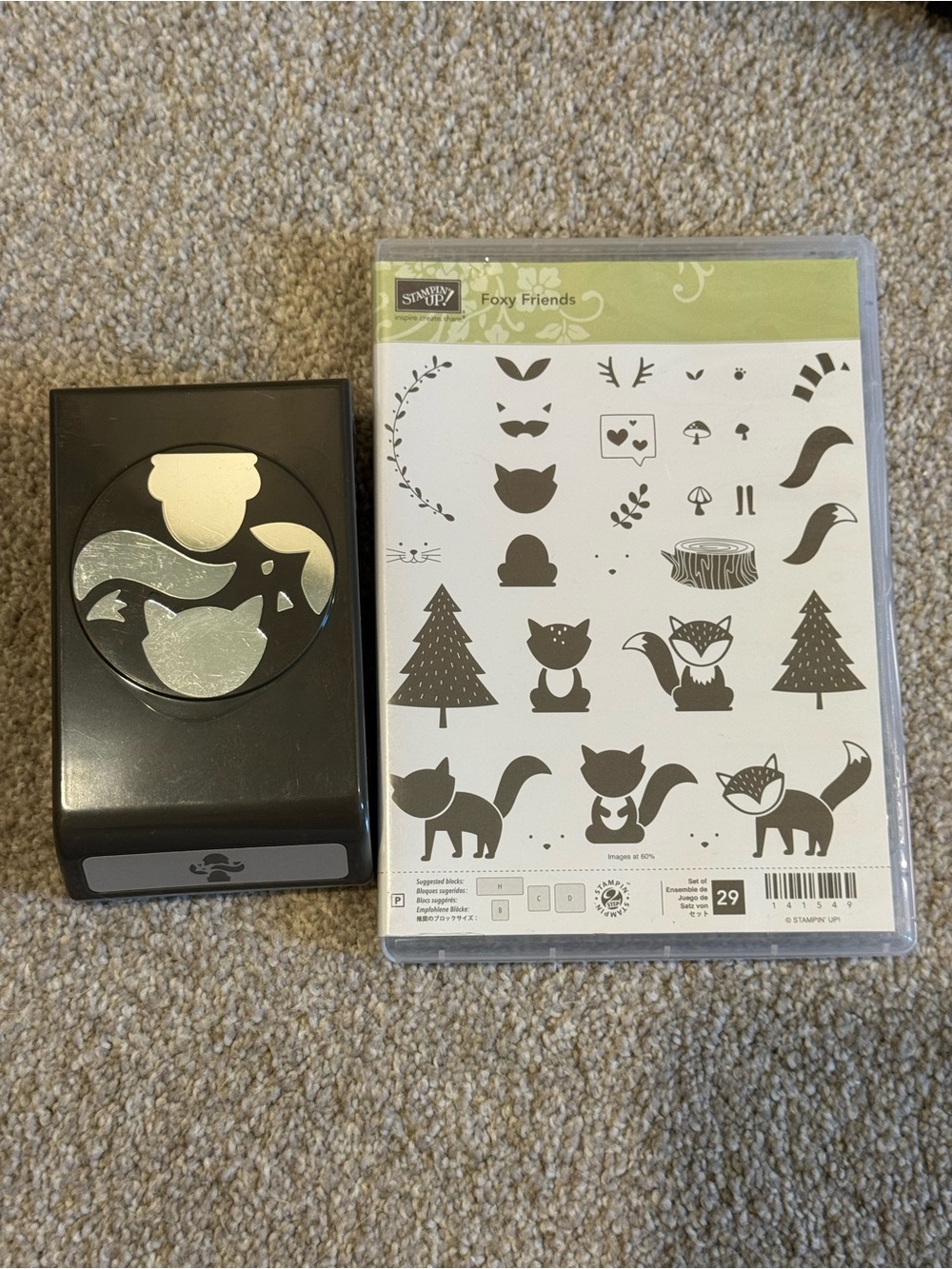 Stampin’ Up! Foxy Friends Stamp Set & Fox Builder Punch Bundle